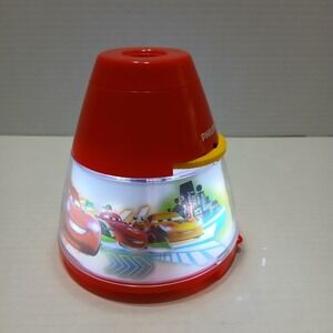 RARE Disney Pixar Cars LED Children's Night Light and Projector 2 In 1 Philips